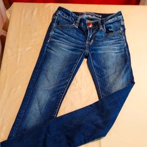 American Eagle super low rise